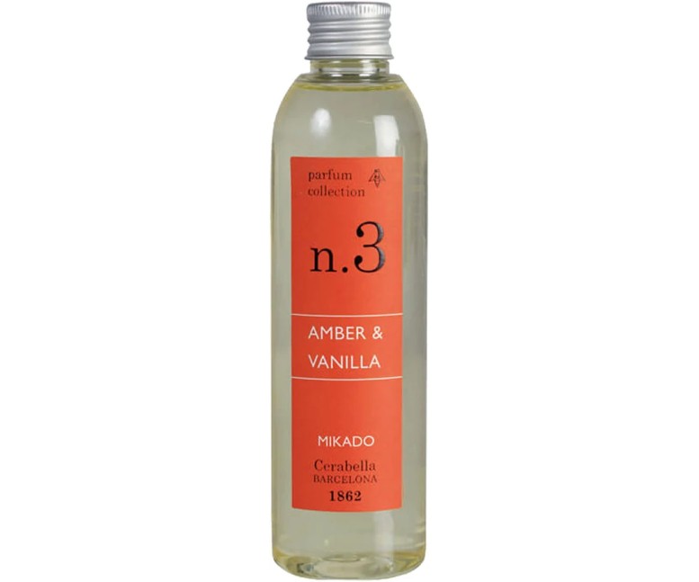 Recambio mikado mikrec3 amber-vanilla 200 ml Cerabella