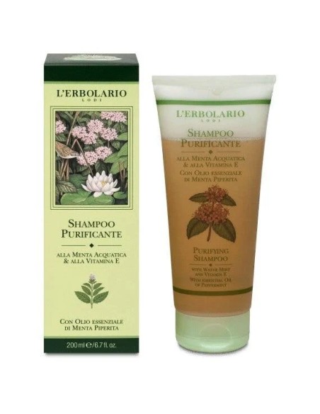 Champú purificante menta 200 ml L'Erbolario