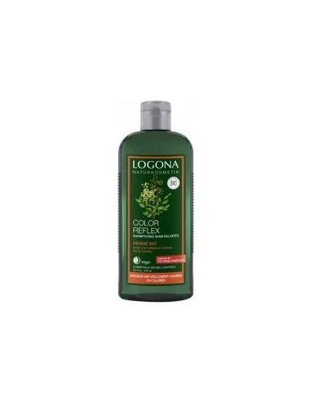 Champú reflejos rojizos henna 250 ml Logona