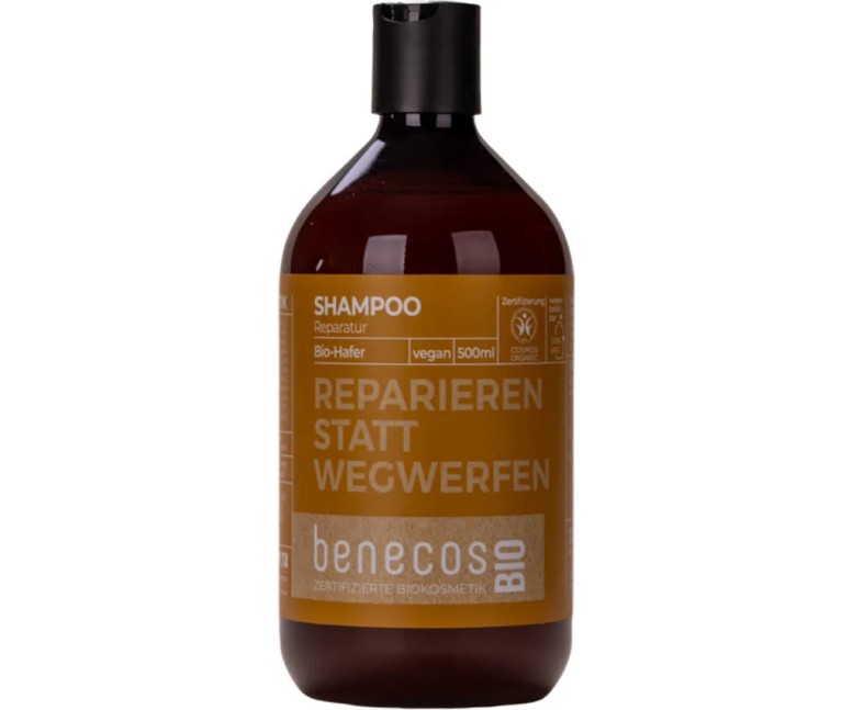 Champú reparador avena bio vegano 500 ml Benecos