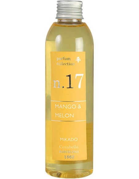 Recambio mikado mikrec17 mango-melon 200 ml Cerabella