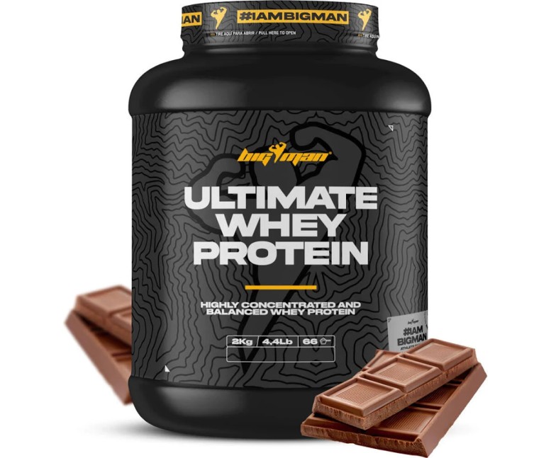 Ultimate Whey Proteína Chocolate 2 kg Bigman