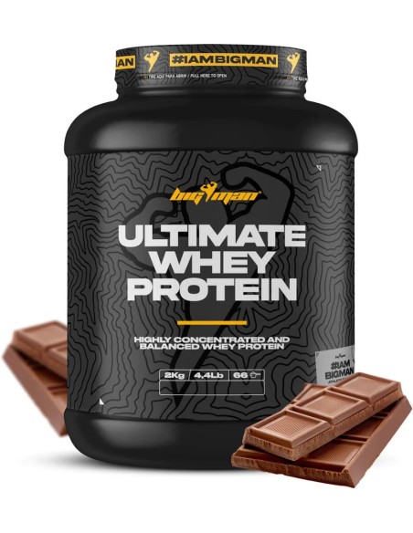 Ultimate Whey Proteína Chocolate 2 kg Bigman