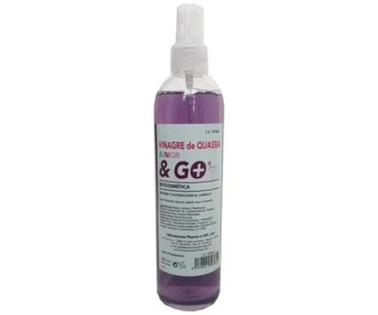 Vinagre de quassia repelente de piojos 300 ml Pharma & Go
