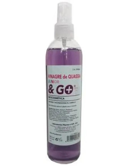 Vinagre de quassia repelente de piojos 300 ml Pharma & Go