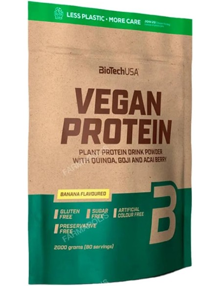Biotechusa Vegan Proteína Avellana 2000 gr BioTechUSA