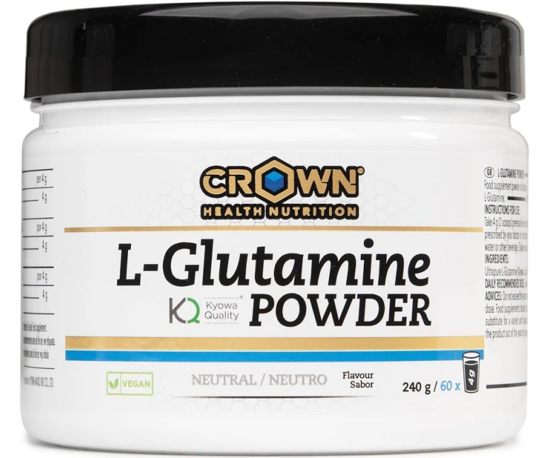 L-glutamine kyowa neutro 240 gr Crown Sport Nutrition