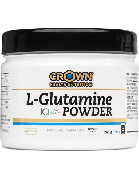 L-glutamine kyowa neutro 240 gr Crown Sport Nutrition