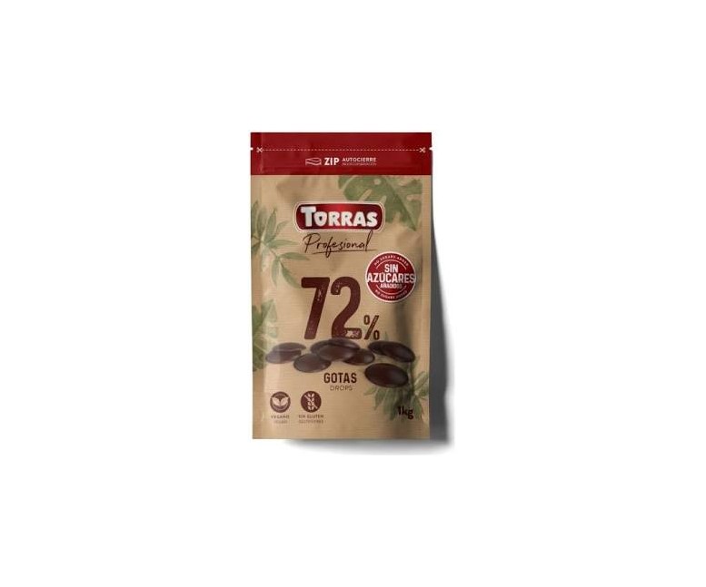 Gota 72% cacao 1 kg Torras