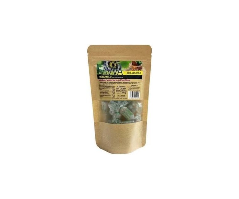 Caramelo de melisa valeriana pasiflora 100 gr Lavva