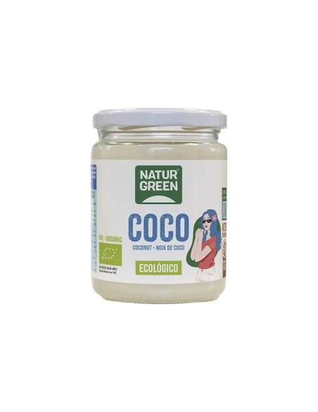 Aceite virgen de coco 1ª presión frío bio 400 gr NaturGreen