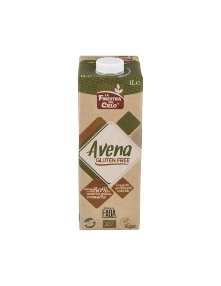 Bebida vegetal de avena bio sg vegan 1 l La Finestra sul Cielo