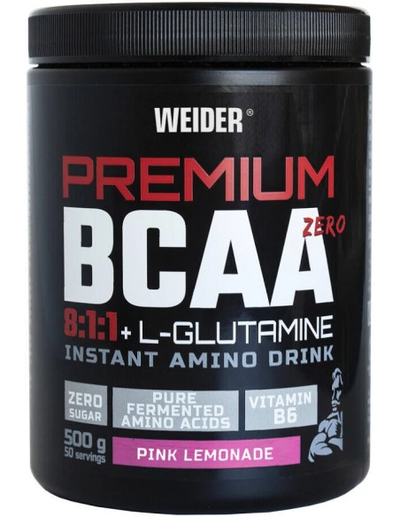 Weider Bcaa 8:1:1 +l-glutamina Pink Limón 500 gr Weider