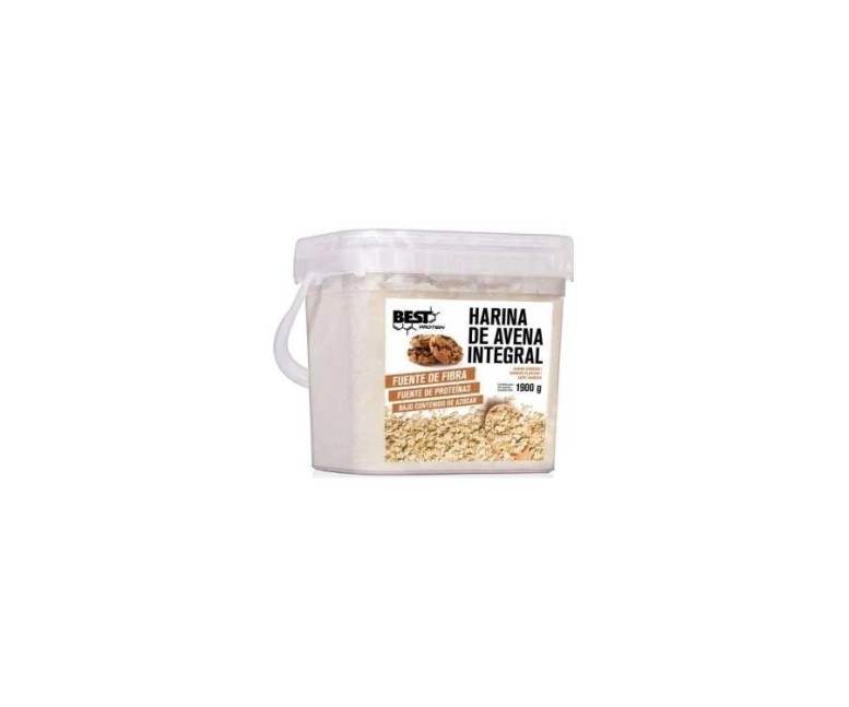 Harina de avena integral cookies 1900 gr Best Protein