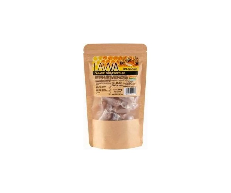Caramelo de propóleo vitamina c mentol 100 gr Lavva