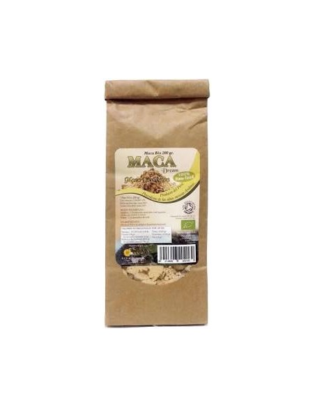 Maca cruda polvo bio 200 gr DREAM FOODS