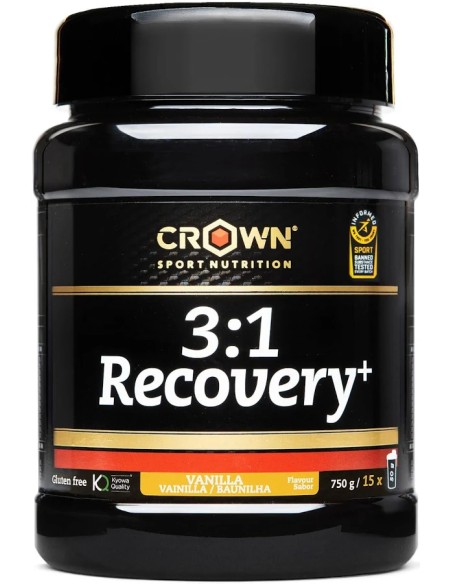 3:1 Recovery+ Vainilla 750 gr Crown Sport Nutrition