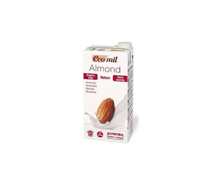 Ecomil bebida de almendras nature bio s/a 6 uds - 1 l Almond