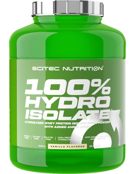 100% Hydro Isolate Vainilla 2000 gr Scitec Nutrition