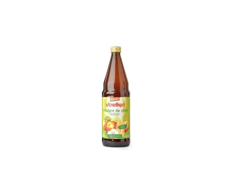 Vinagre de manzana sin filtrar Demeter 750 ml Voelkel