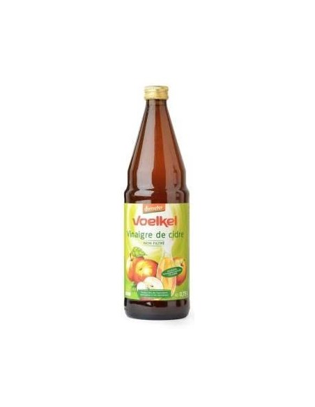 Vinagre de manzana sin filtrar Demeter 750 ml Voelkel