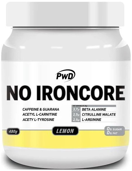 N.o. Ironcore Limón 480 gr Pwd
