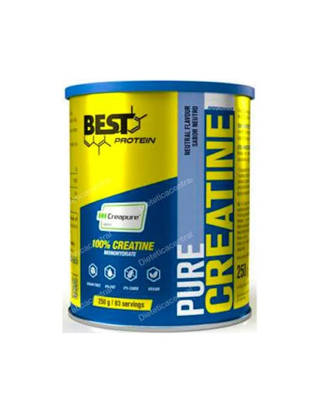 Creatina Creapure pura creatina neutro 250 gr Best Protein