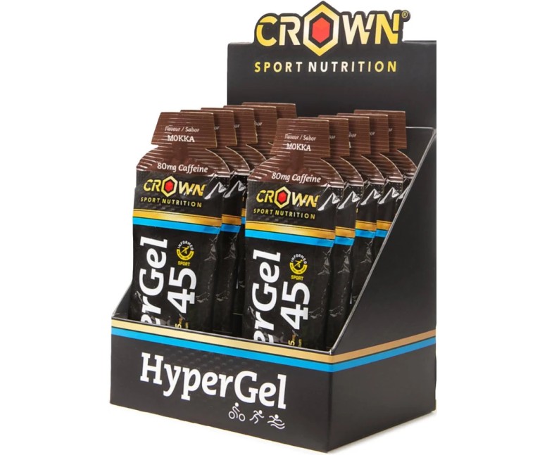 Hypergel 45 mokka + cafeína mokka cafeína 10 cap - 75 gr Crown Sport Nutrition