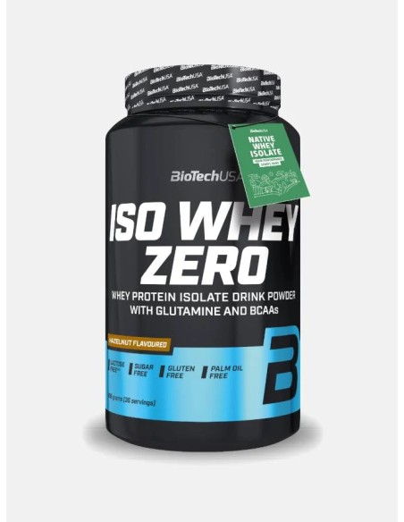 Biotechusa Isowhey Zero Lactose Free!!! Avellana 908 gr BioTechUSA