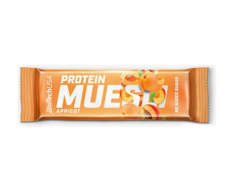 Protein muesli albaricoque 28 cap - 30 gr BioTechUSA
