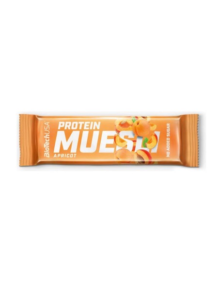 Protein muesli albaricoque 28 cap - 30 gr BioTechUSA