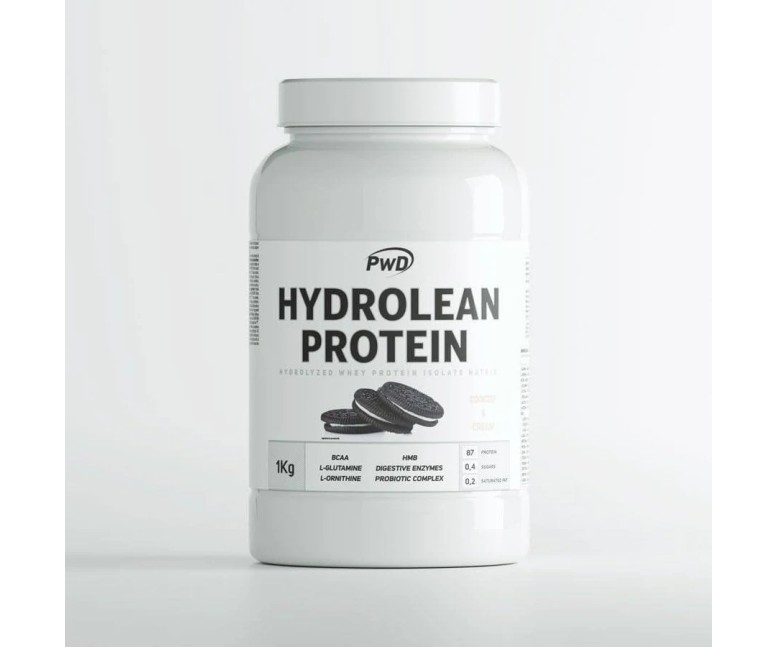 Hydrolean proteína cookies-cream 1 kg Pwd