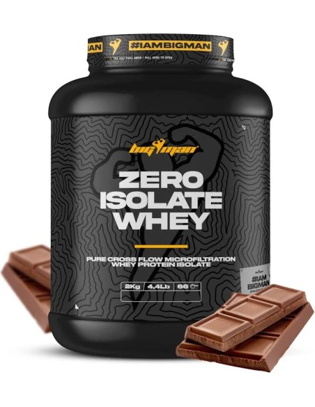 Zero Whey Protein Isolate Chocolate 2 kg Bigman