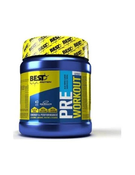 Pre workout blue tropic 300 gr Best Protein