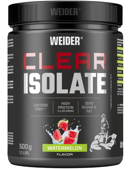 Weider clear isolate Watermelon 500 gr Weider