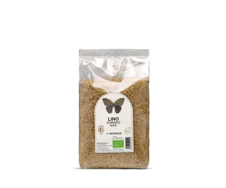 Semillas de lino dorado eco 1 kg NATURCID