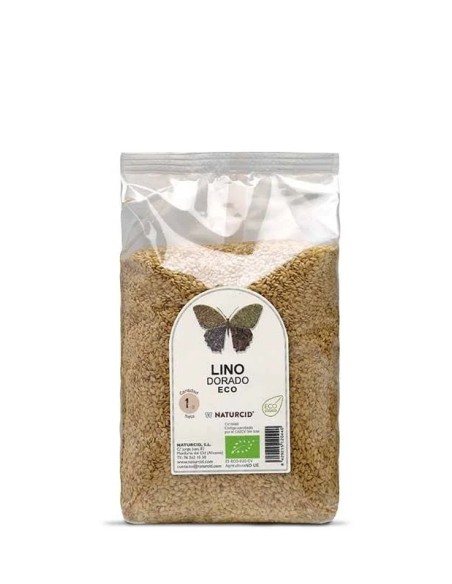 Semillas de lino dorado eco 1 kg NATURCID
