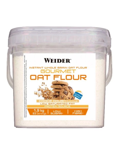 Weider harina de avena cookie dough 1,9 kg Weider