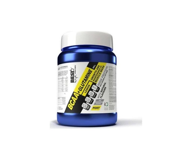 Bcaa+glutamina limón 500 gr Best Protein