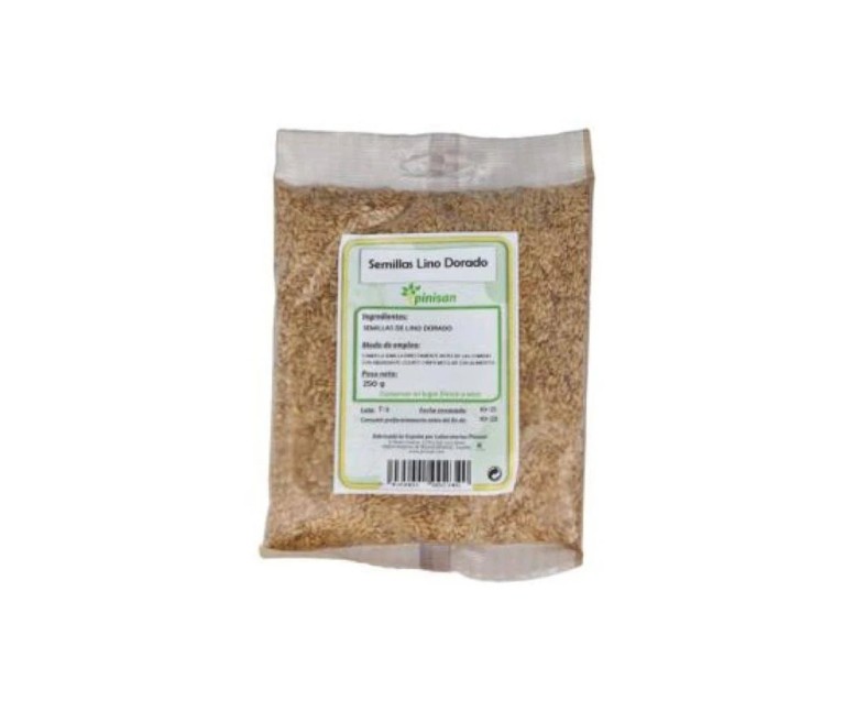 Semillas de lino dorado 250 gr Pinisan