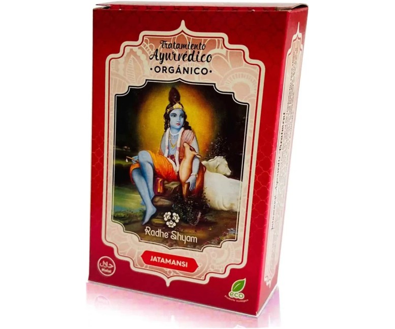 Tratamiento capilar ayurvédico jatamansi eco 100 gr Radhe shyam