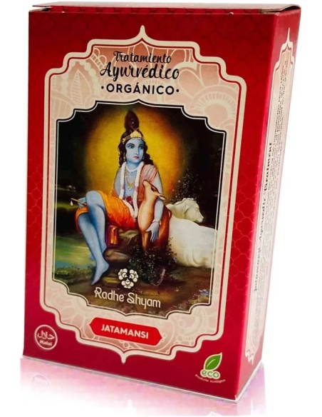 Tratamiento capilar ayurvédico jatamansi eco 100 gr Radhe shyam
