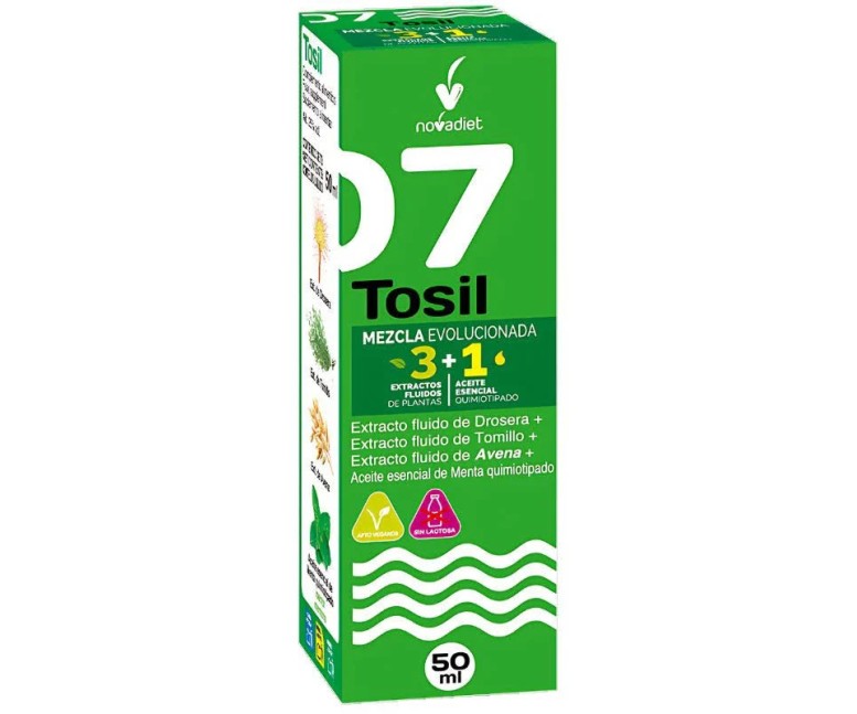 Tosil+aceite esencial menta mezcla evolucionada 50 ml Novadiet
