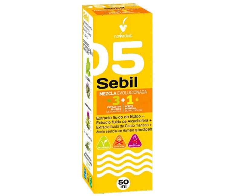 Sebil+aceite esencial romero mezcla evolucionada 50 ml Novadiet