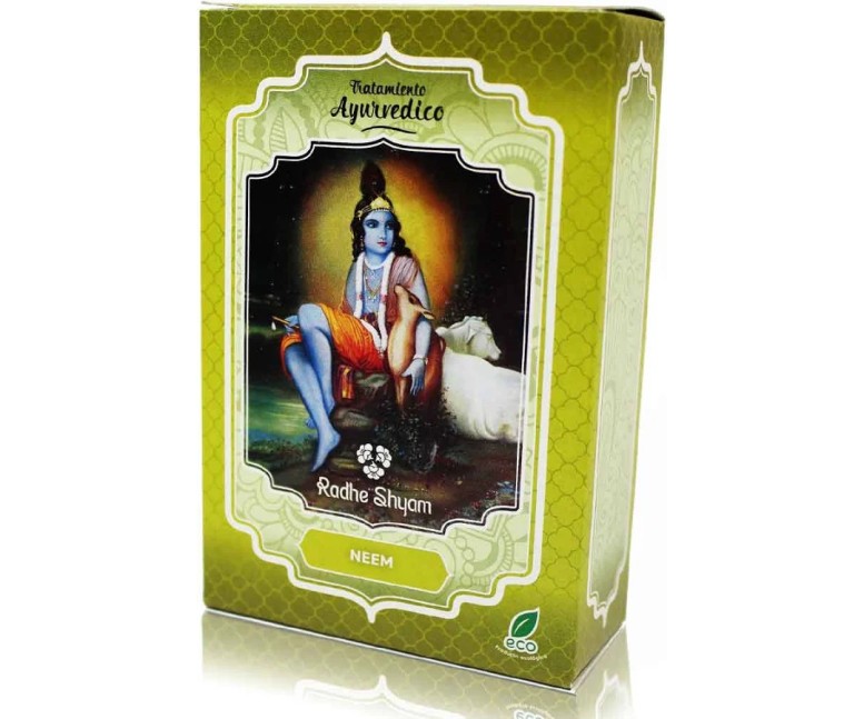 Tratamiento capilar ayurvédico neem eco 100 gr Radhe shyam