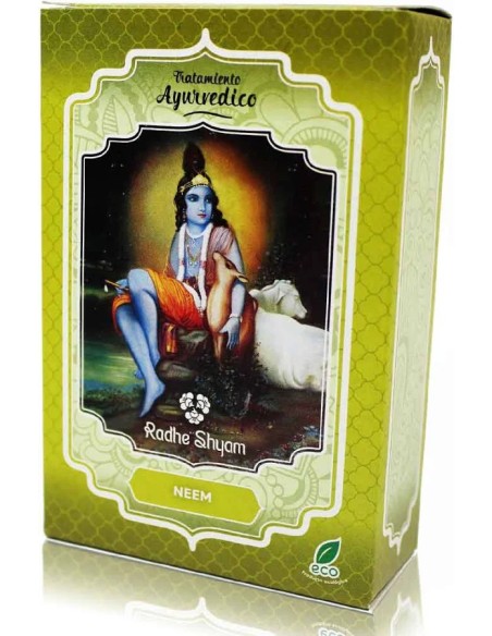 Tratamiento capilar ayurvédico neem eco 100 gr Radhe shyam