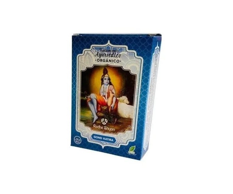 Tratamiento capilar ayurvédico gond katira eco 100 gr Radhe shyam