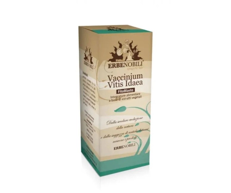 Arándano rojo yema macerado glicerinado 50 ml Erbenobili