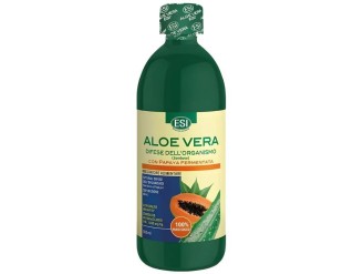 Zumo de aloe vera con papaya