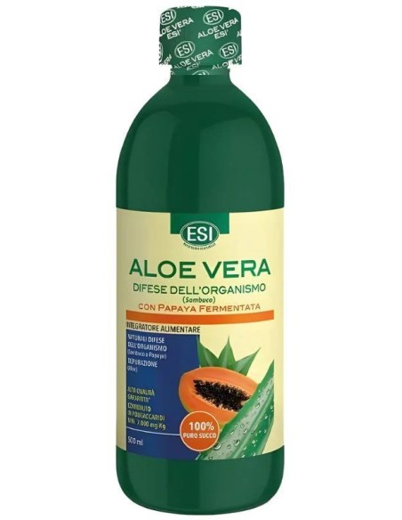 Zumo de aloe vera con papaya 500 ml ESI - TREPAT DIET